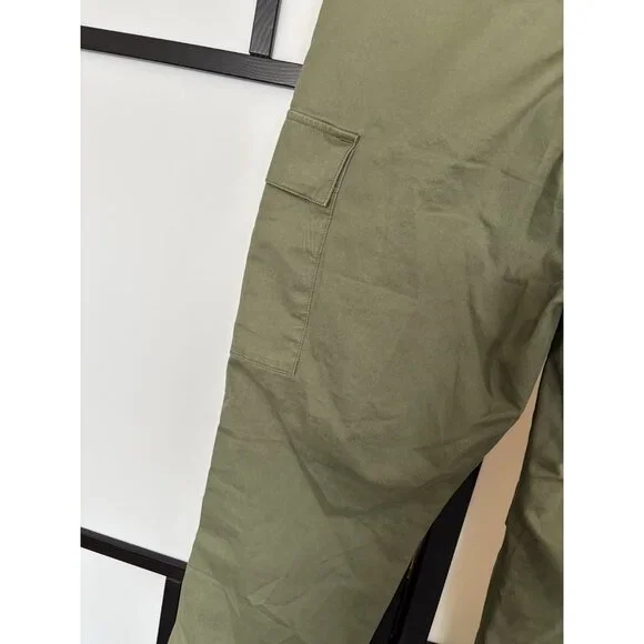 Polo Ralph Lauren Utility Cargo Pants Slim Fit Olive Green Size 34x30 Preppy NWT
